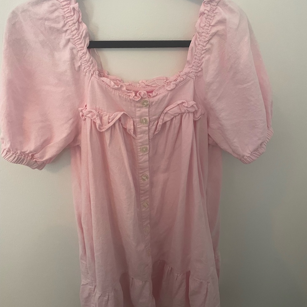 Stoney Clover Lane Pink Mini Dress
